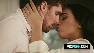 Horny Couple Have Rough Sex In The Kitchen