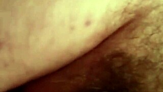 Teen Amanda Masturbates, Showing Her Hairy Fat Pussy.