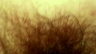 Teen Amanda Masturbates, Showing Her Hairy Fat Pussy.