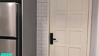 Neighbor's Shower Turns Into Anal Fun With Big Black Cock