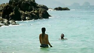 Regina blandón shows tits in bikini like village boyfriend! Mexican beauty.