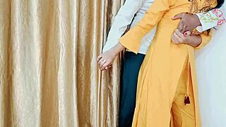 Close Up of College Girlfriend in Intimate Moment