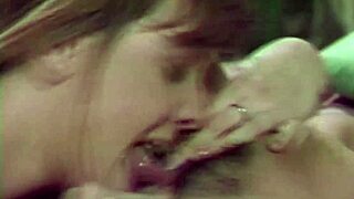 Classic Vintage Lesbian Porno With Munching Of Hairy Puss In 69 Action!