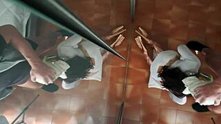 Preview of milf sucking cocks for money with big cumshot.