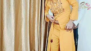 Close Up of College Girlfriend in Intimate Moment