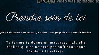 French blowjob with dirty talk and jerk off instructions.