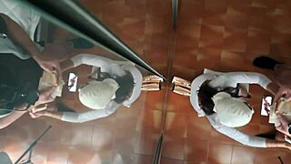 Preview of milf sucking cocks for money with big cumshot.