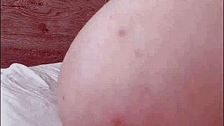 Russian Teen Student Fingers Pussy And Anus In Black Stockings!