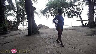 Found That Ebony Bitch In The Wild And Fucked Her Big Ass Hard - Part 1