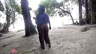 Found That Ebony Bitch In The Wild And Fucked Her Big Ass Hard - Part 1