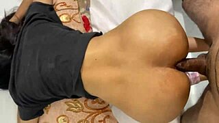 Indian chachi's big ass takes hardcore anal from huge cock!
