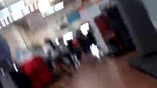 Ass Fucking in Walmart Voyeur Scene