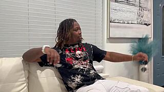 Delivery Guy in Sticky Situation When Horny Customer Finds Him Attractive