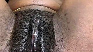 detailed wet pussy play leading to creampie