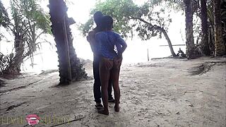 Found That Ebony Bitch In The Wild And Fucked Her Big Ass Hard - Part 1