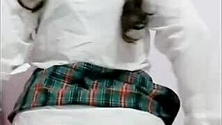 Mexican high school girls masturbate to orgasm in uniform, loving big cocks.