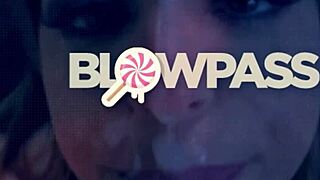 Petite 18+ Blonde Deepthroats Tutor's Cock In Onlyteen Blowjob