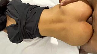 Indian chachi's big ass takes hardcore anal from huge cock!