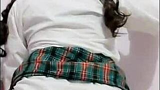 Mexican high school girls masturbate to orgasm in uniform, loving big cocks.