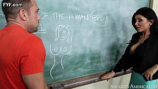 Romi Rain Teaches Johnny a Lesson in Tits and Ass with Monster Cock Instruction