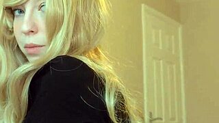 step-mom accidently falls on my dick while she cleans around me