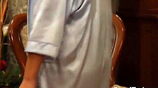 curvy lesbian slave gets tied up and whipped hard by her dom