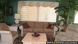 brazzers big butts like it big - blonde milf tenant with big ass cheats and fucks landlord in office