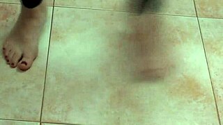 Sexy dancers showcase intriguing feet moves