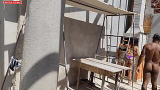 A Moça Da Churrasqueira Não Aguentou E Botou Toda a Minha Linguiça Na Bunda Monster Cock Bisexual Big Tits Cock Asshole Dripping Beautiful Black Sexy 1on1