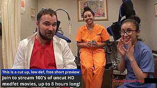 Mia Sanchez undergoes university entrance physical