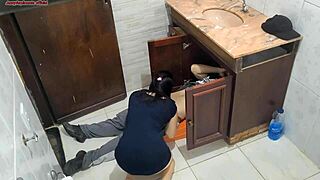 i trusted my wife alone with the plumber for some work