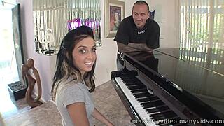 Stephanie Cain Is Just 18 But Is Ready for a Stiff Cock