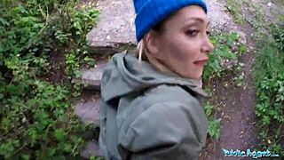 Lost Dog Leads To Outdoors Sex