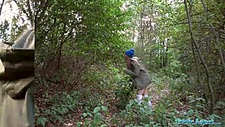 Lost Dog Leads To Outdoors Sex