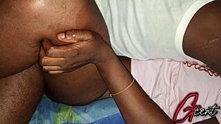 Can the mature black masseuse handle deep missionary penetration and wet pussy?