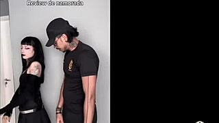 Pawg Goth Babe Amberzinha Fucks in Roleplay Scene