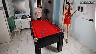 Teaching My Sister-In-Law Pool While Fantasizing Taboo Ass Play?