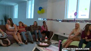 Milfs Dancing And Stripping At Wild Nightclub Orgy Party