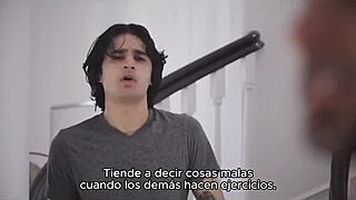 hot blonde spanish sub fucked by two guys