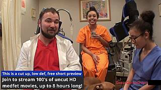 Mia Sanchez undergoes university entrance physical