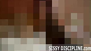 i do sissy makeup in bdsm lingerie pov femdom