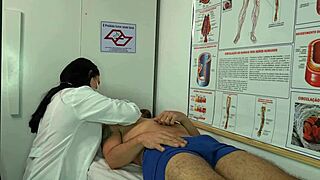 Nurse Excited By Patient's Erection