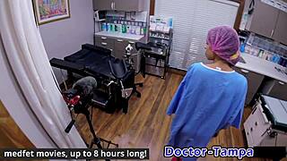 dr tampa performs the procedure on aria nicole backstage in florida