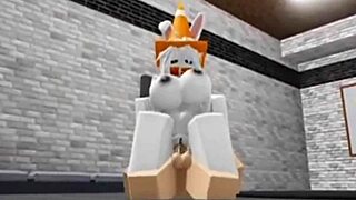 Slutty Bunny Girl Sneaks In and Gets Fucked!