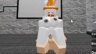 Slutty Bunny Girl Sneaks In and Gets Fucked!