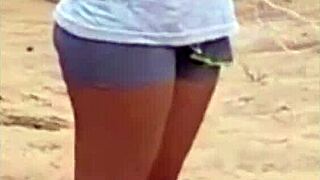 Delicious Brunette Teases Her Audience with Oral Skills in Emotional Display