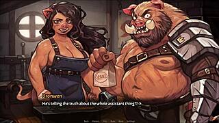 My pig princess hentai game pornplay ep 14 i saw his daughter massive tits