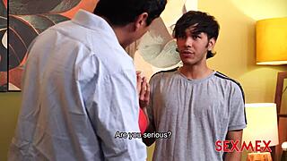 Sexmex host's hot wife Gaby Veracruz enjoys blowjob and fucking her big ass in quickie?