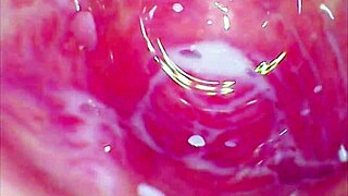 Tight Juicy Pussy On Roller Coaster With Glass Dildo Deep Inside