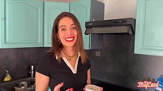 Joyful French Milf Craves Big Cock